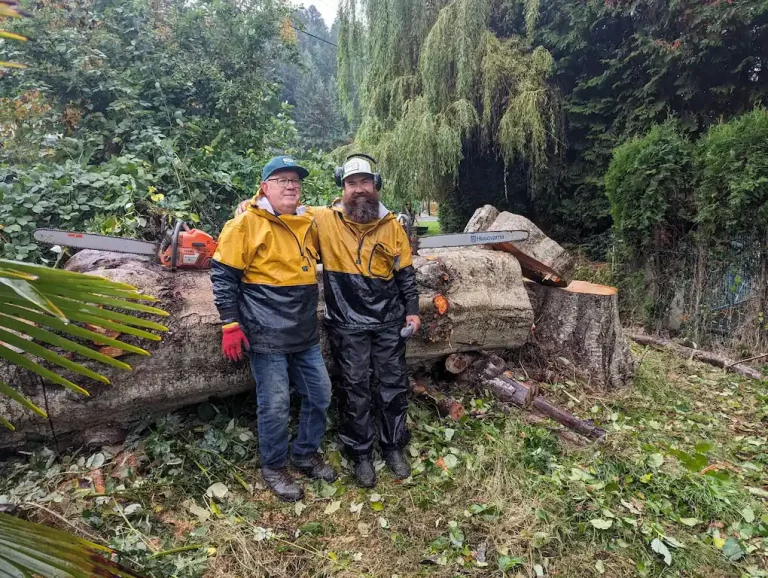 Brett Carrothers Holly Wood Tree CO Nanaimo owner family 2