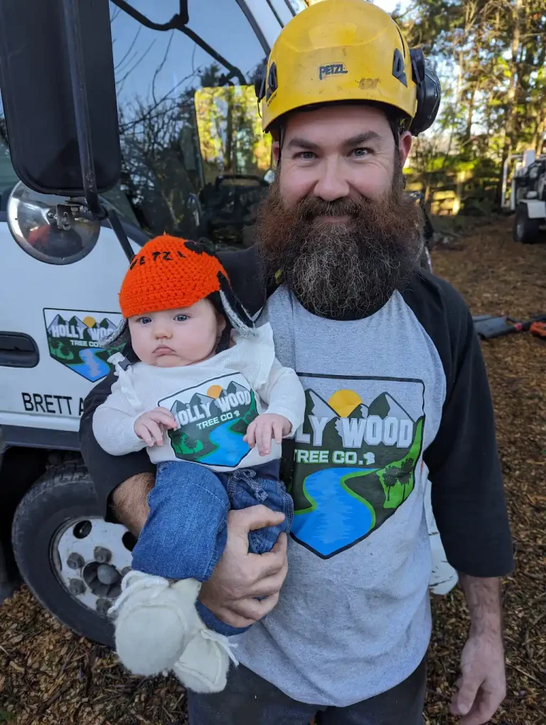 Brett Carrothers Holly Wood Tree CO Nanaimo owner family