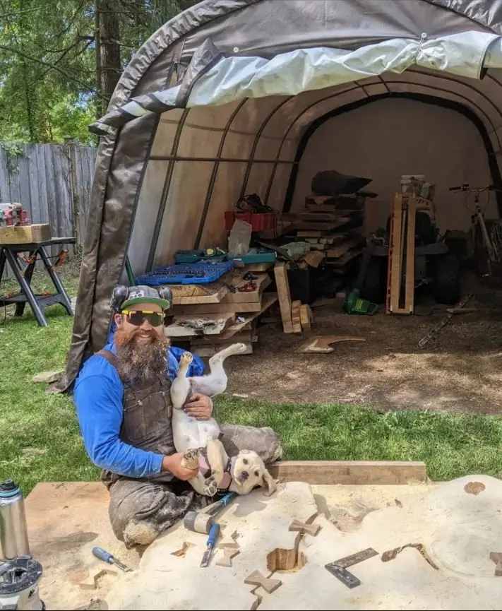 Brett and Holly portrait Holly Wood Tree Co Nanaimo