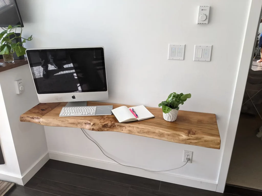 holly wood tree co live edge wood custom desk