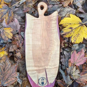 holly wood tree co live edge wood epoxy charcuterie board