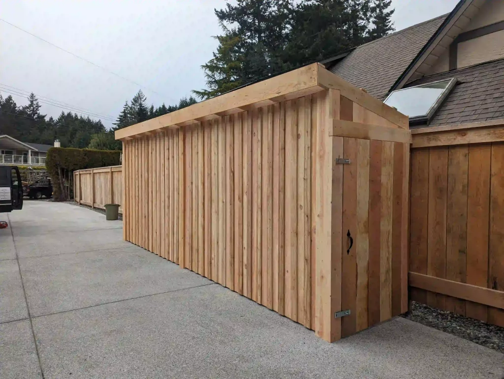 holly wood tree co shed construction live timber nanaimo
