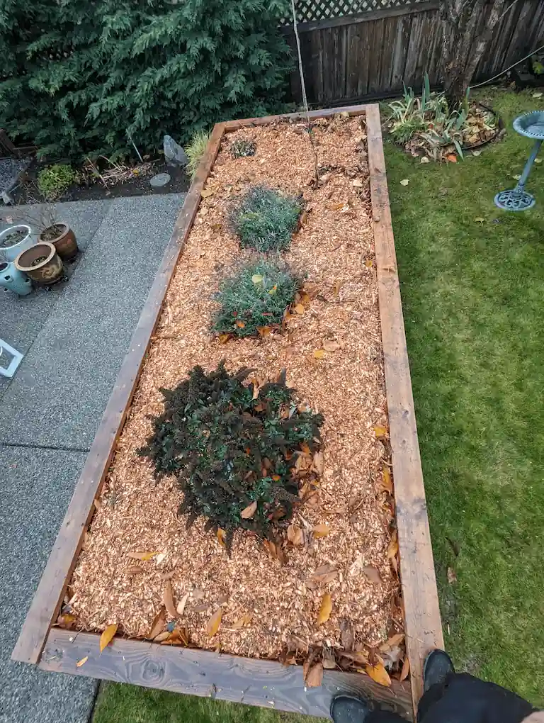 nanaimo raised garden bed building service